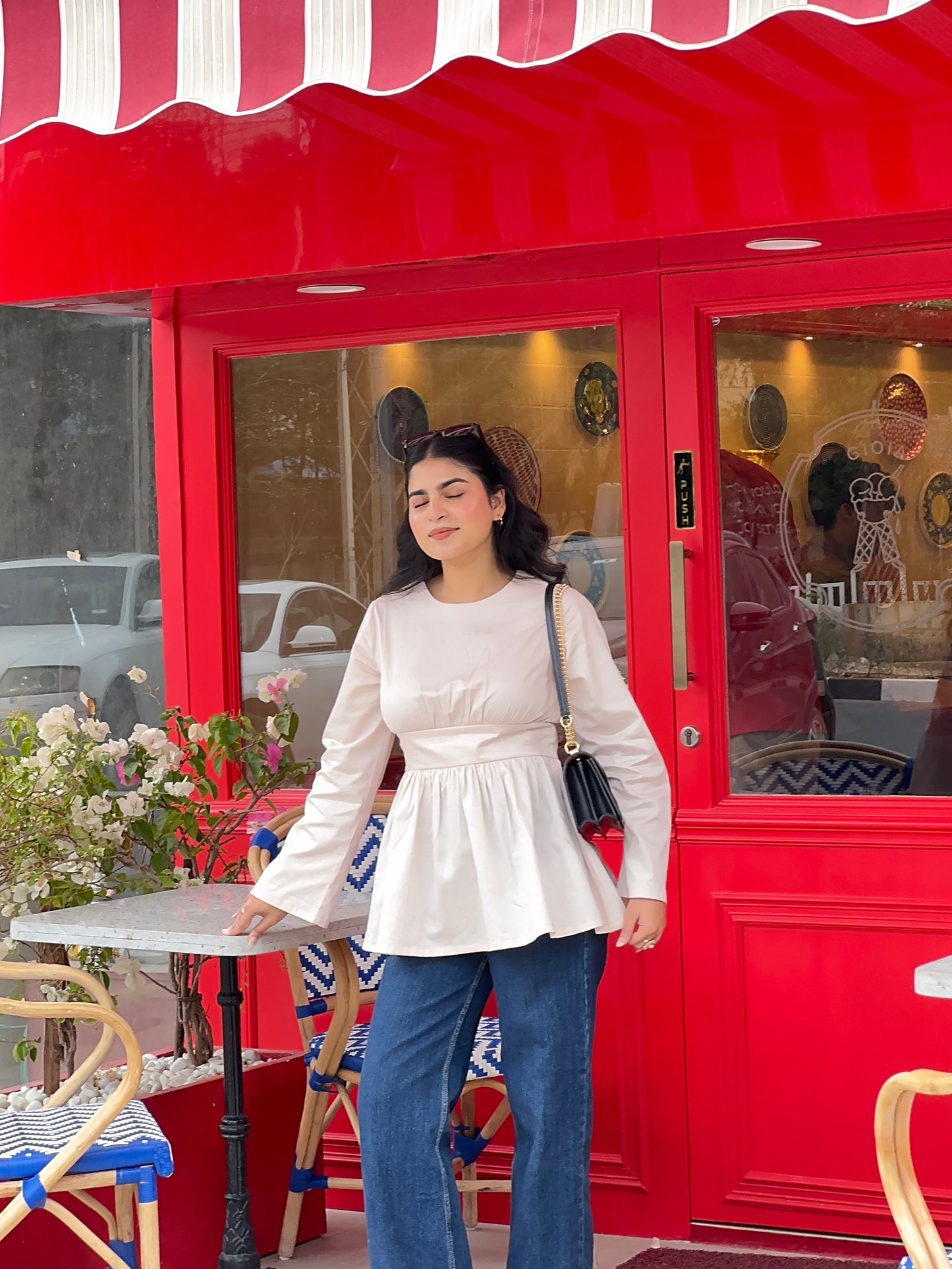 Elodie Top - Petal (Cream Pink)