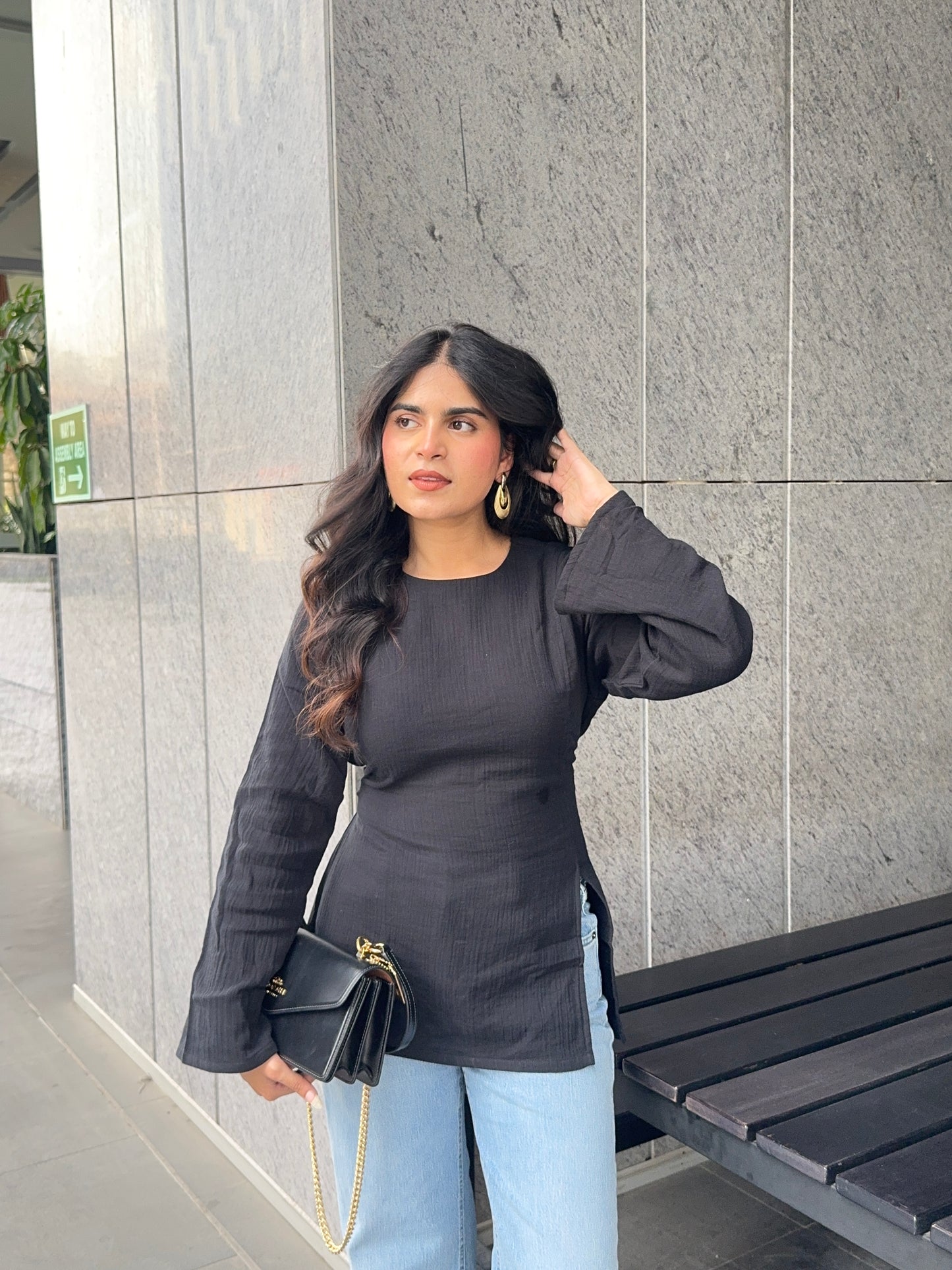 Colette Top - Noir