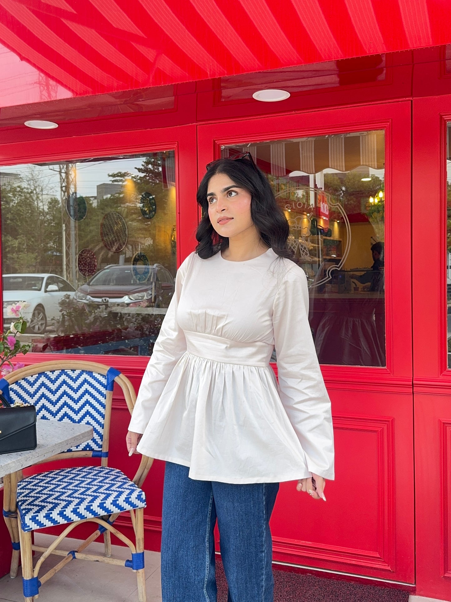 Elodie Top - Petal (Cream Pink)