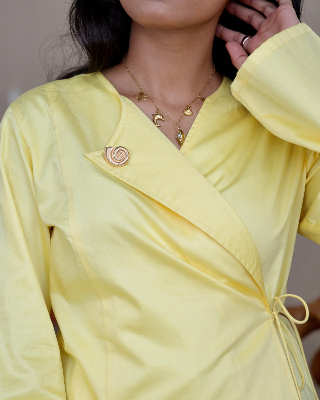 Isla Top - Yellow
