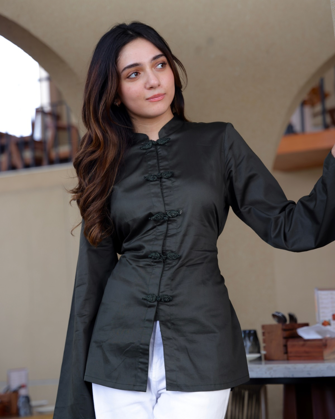 Yuna Top - Olive