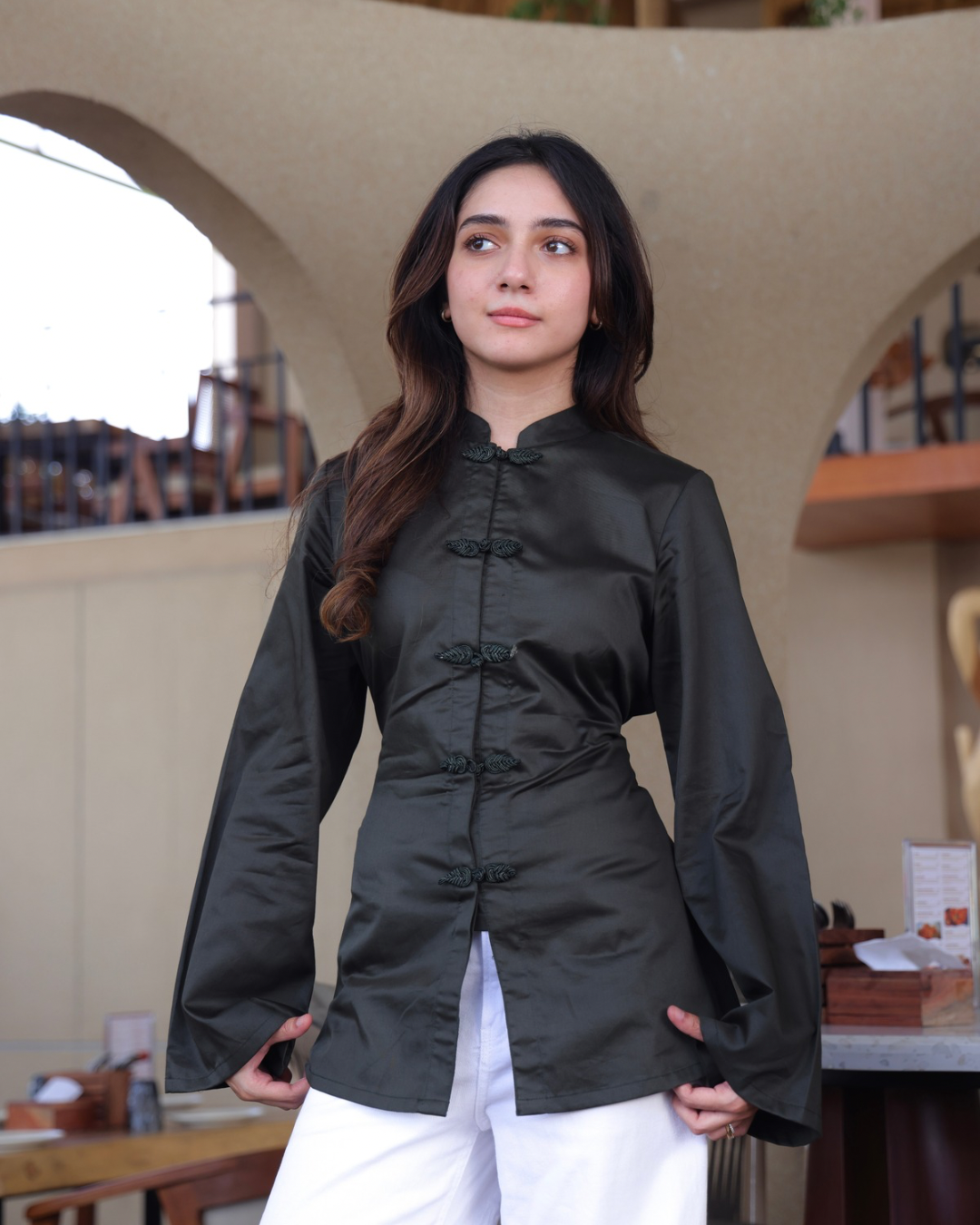 Yuna Top - Olive
